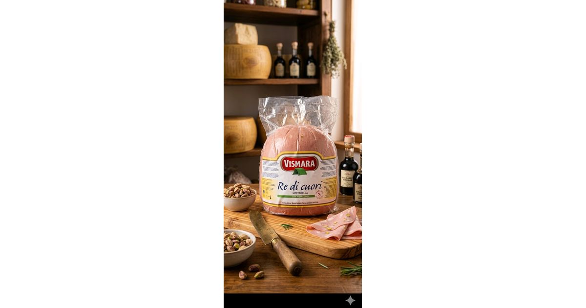 Mortadella con Pistacho — Delicias Estrella